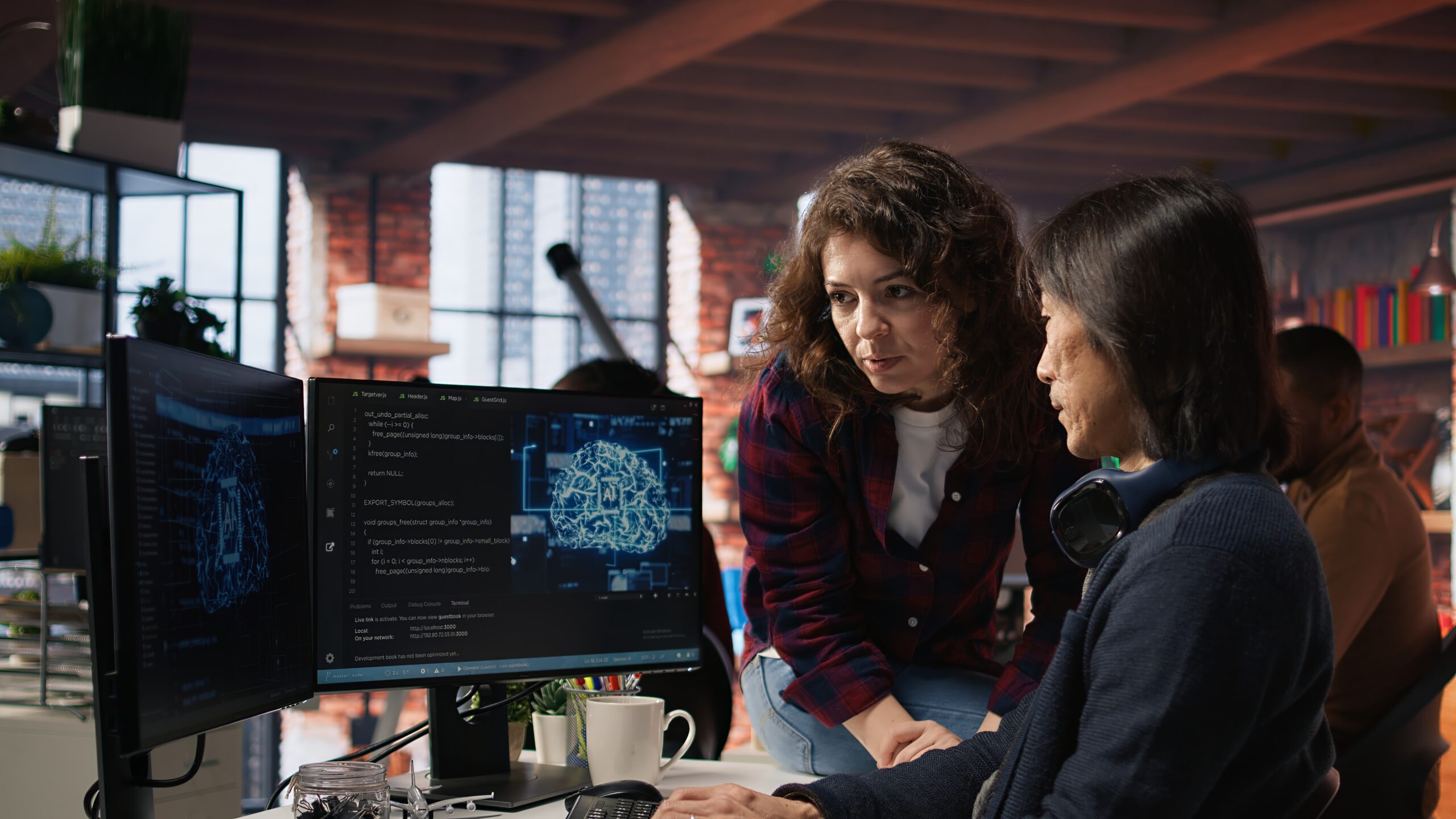 artificial intelligence tech venture employee requests help from manager