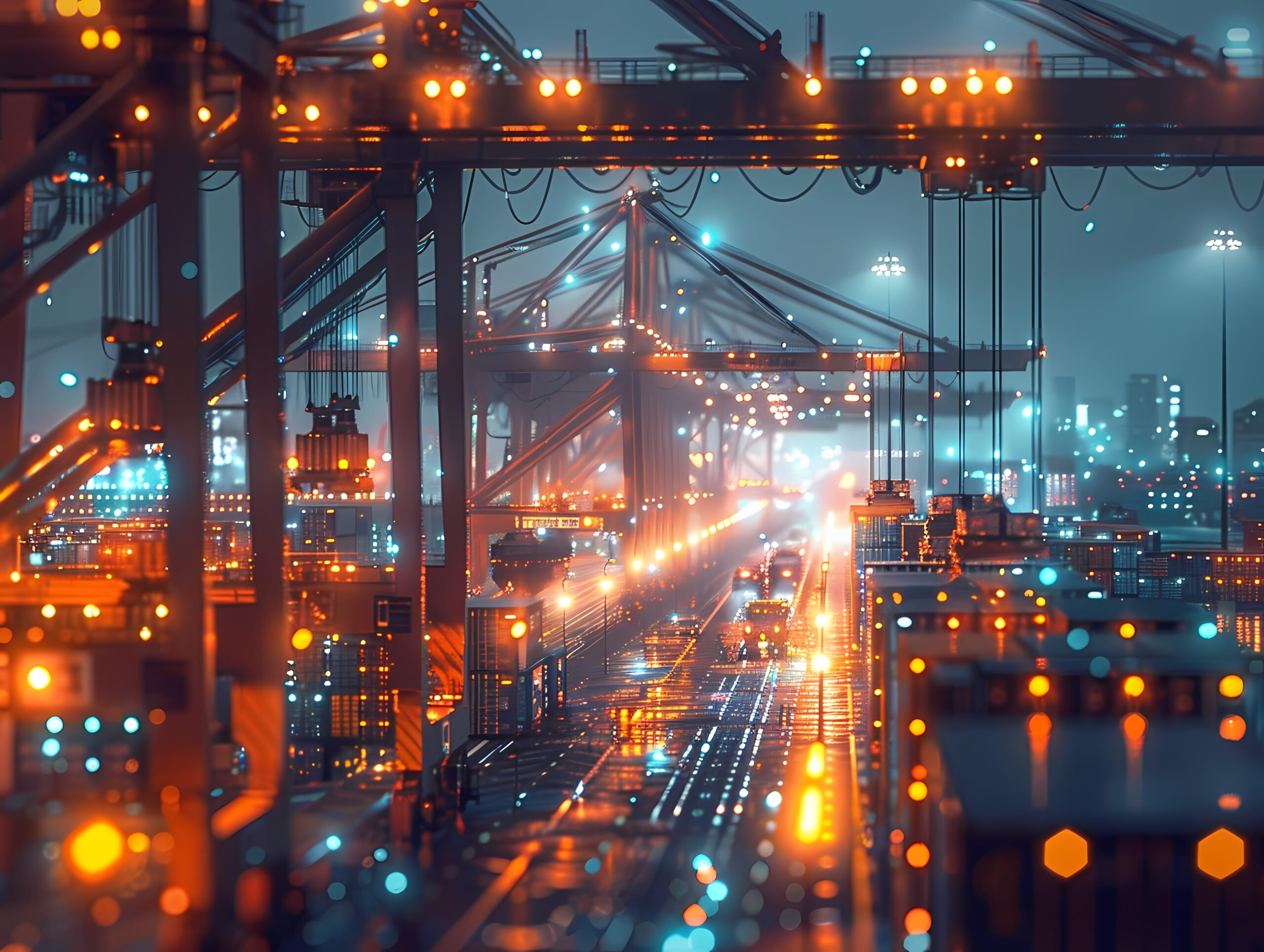 technological futuristic holograms logistics means transport